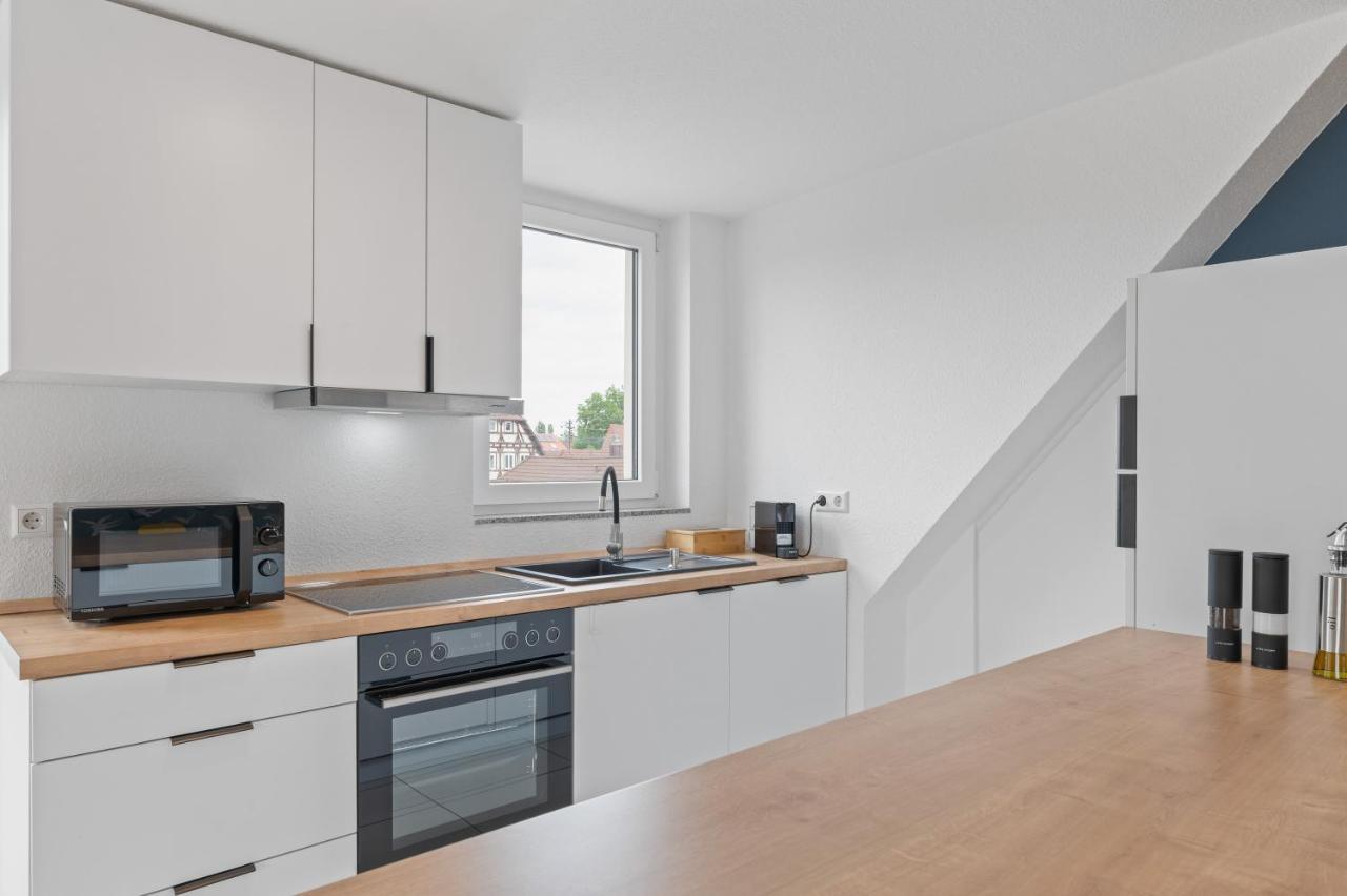 Design-Apartment - Kueche - Balkon - Tiefgarage Лайнфельден-Эхтердинген Экстерьер фото