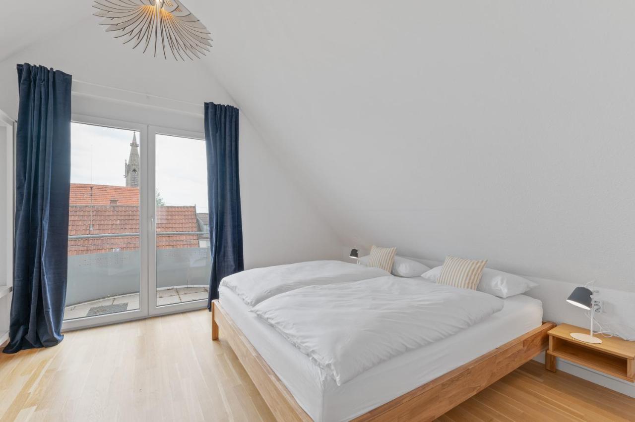 Design-Apartment - Kueche - Balkon - Tiefgarage Лайнфельден-Эхтердинген Экстерьер фото