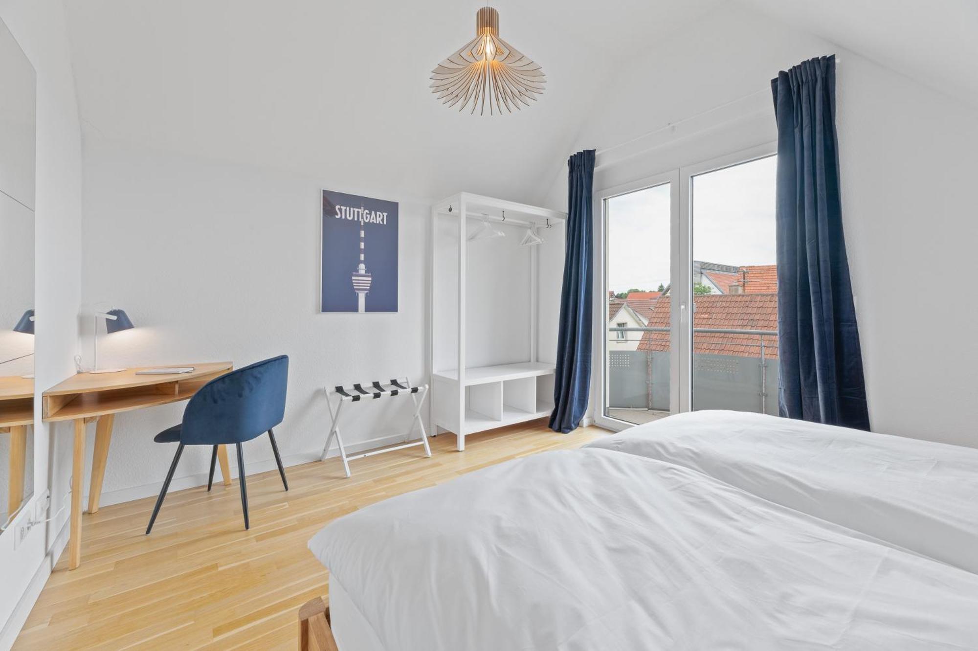 Design-Apartment - Kueche - Balkon - Tiefgarage Лайнфельден-Эхтердинген Экстерьер фото